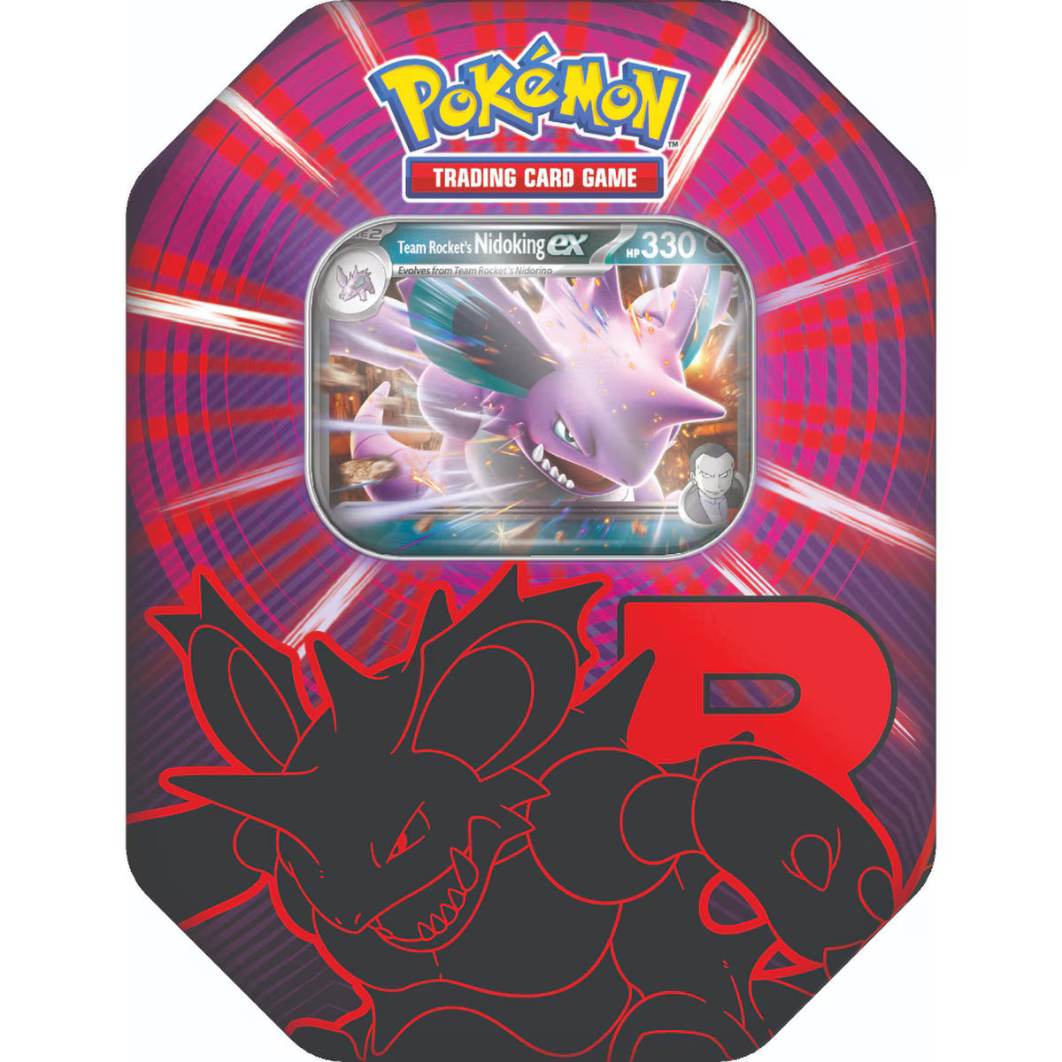 Team Rocket's Nidoking Ex Tin