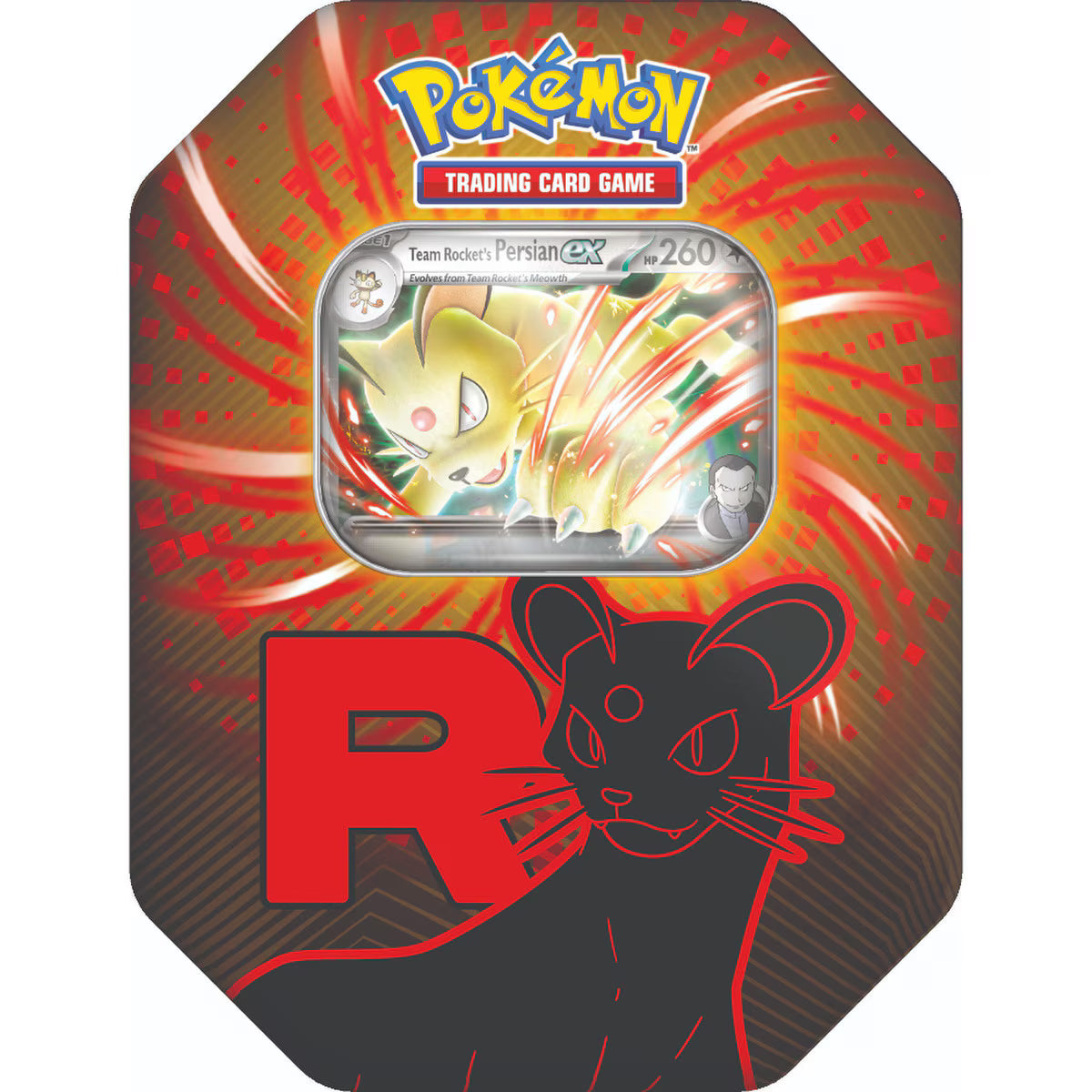 Team Rocket's Persian Ex Tin