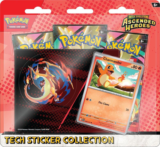 Ascended Heroes - Tech Sticker Collection Charmander
