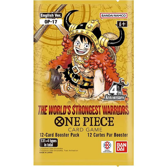 One Piece Card Game OP-17 The World's Strongest Warriors booster pack – Card Legends South Africa