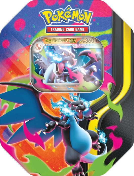 Rip & Ship! Mega Charizard Tin (Mega Charizard X and Y) (set of 2)