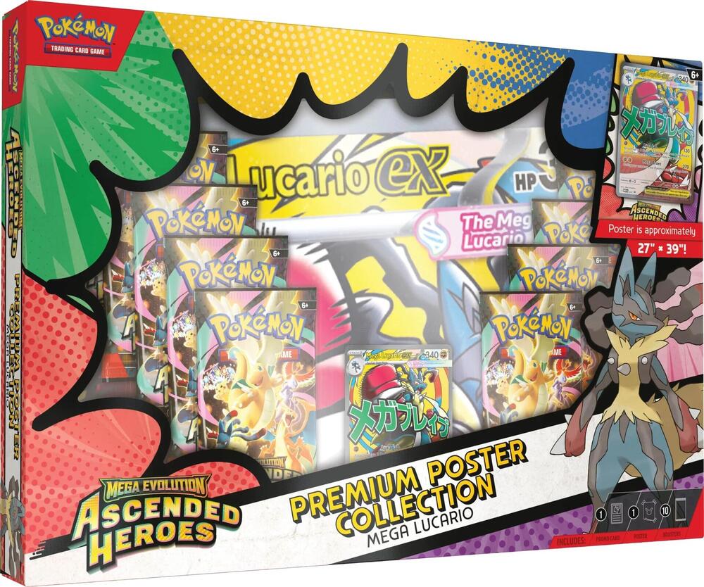 Premium Poster Collection: Mega Lucario- Ascended Heroes