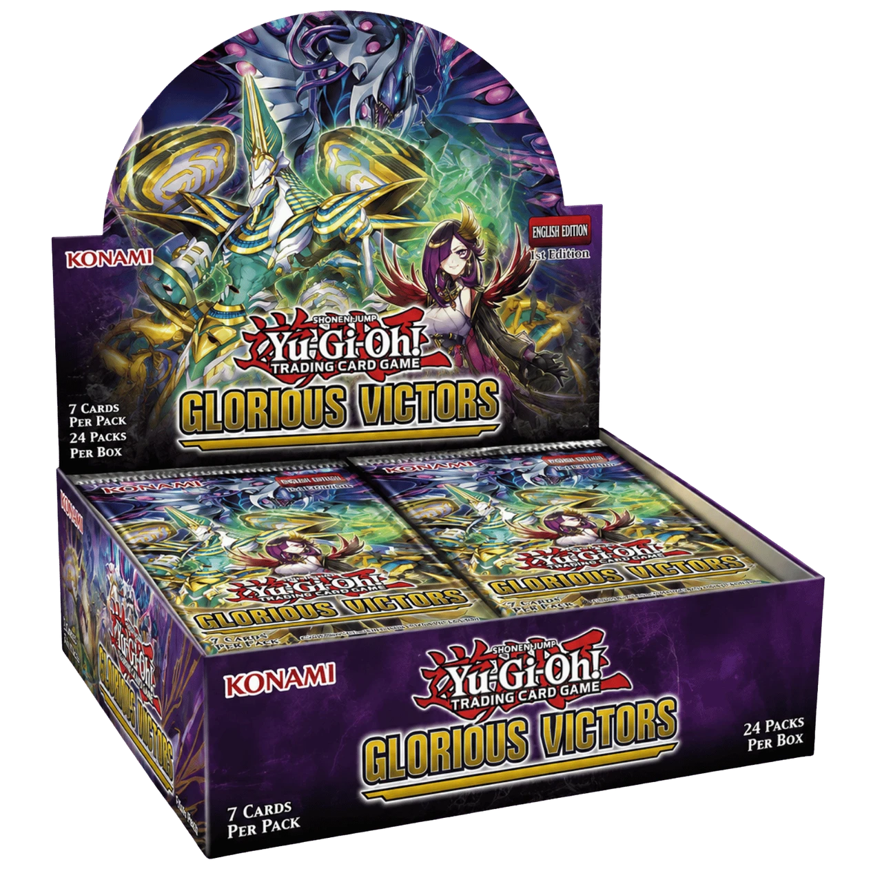 Pre Order: Yu-Gi-Oh! Glorious Victors Booster Box