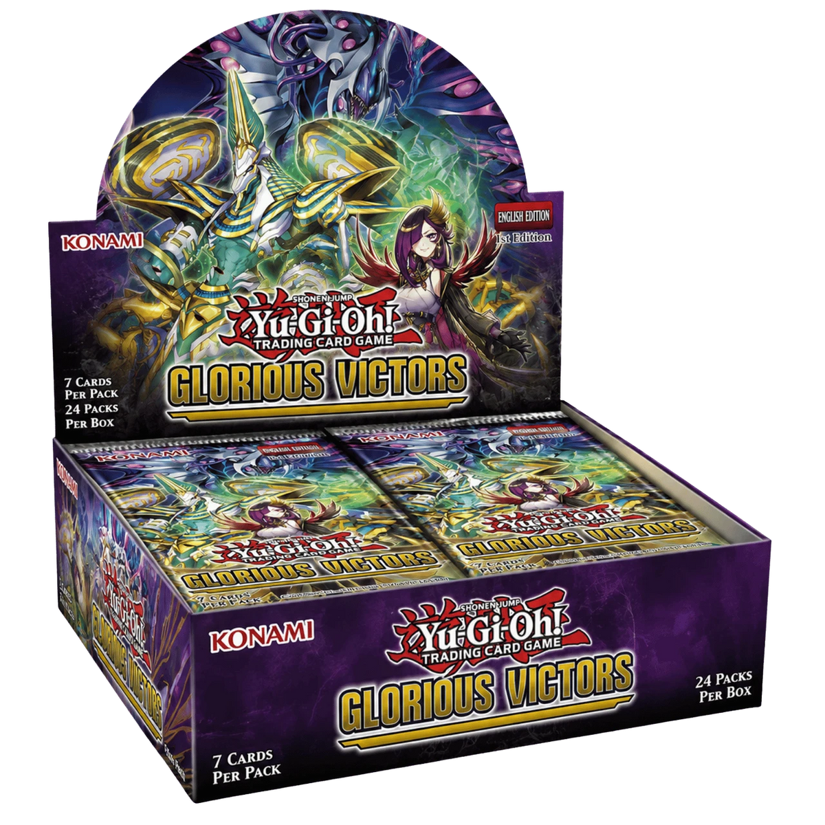 Pre Order: Yu-Gi-Oh! Glorious Victors Booster Box