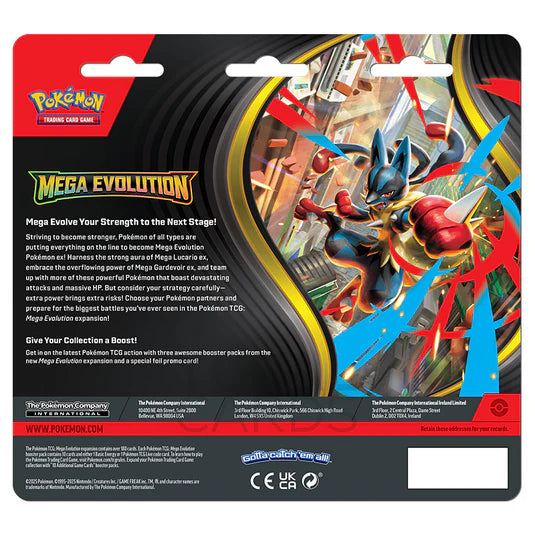 Rip & Ship! Mega Evolution 3 Pack Blister [Psyduck]