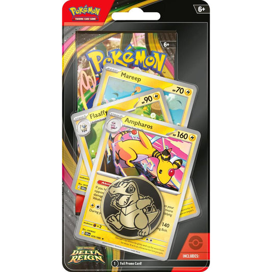 Pokémon TCG: Mega Evolution—Delta Reign Premium Checklane Blister [Ampharos Line]