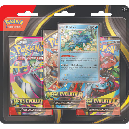 Pokémon TCG: Mega Evolution 3 Pack Blister